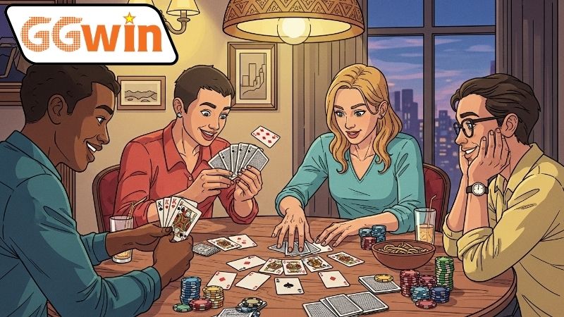 Ưu điểm khi chơi bài cùng bạn bè trên GGWIN