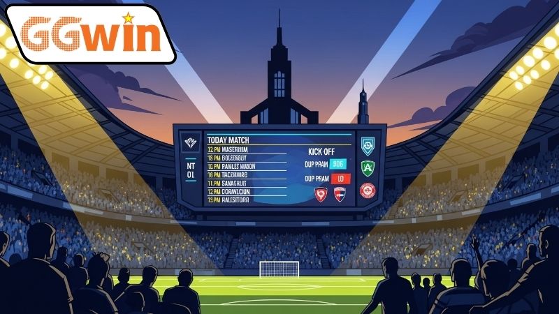 Cách xem hôm nay có những trận bóng nào tại GGWIN