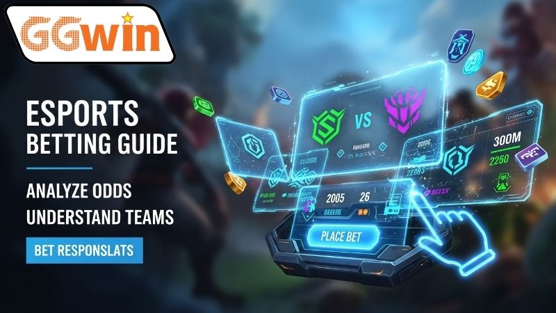 Các loại kèo cược Esports phổ biến tại GGWIN
