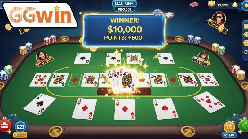 Các thể loại Mậu Binh trực tuyến phổ biến tại GGWIN